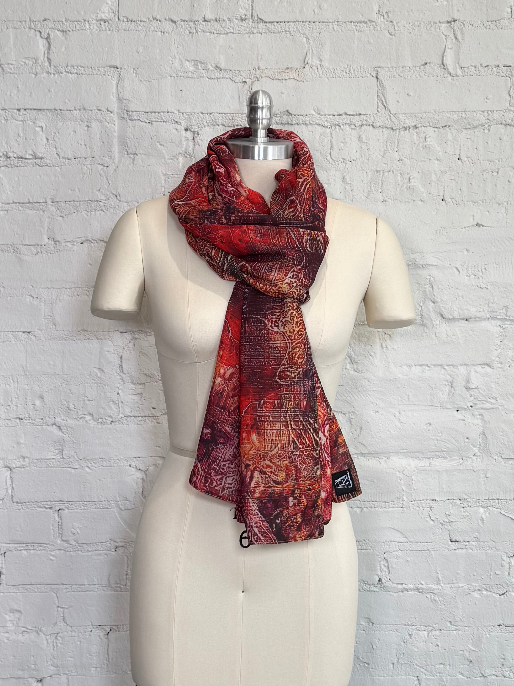 Red Nights Scarves