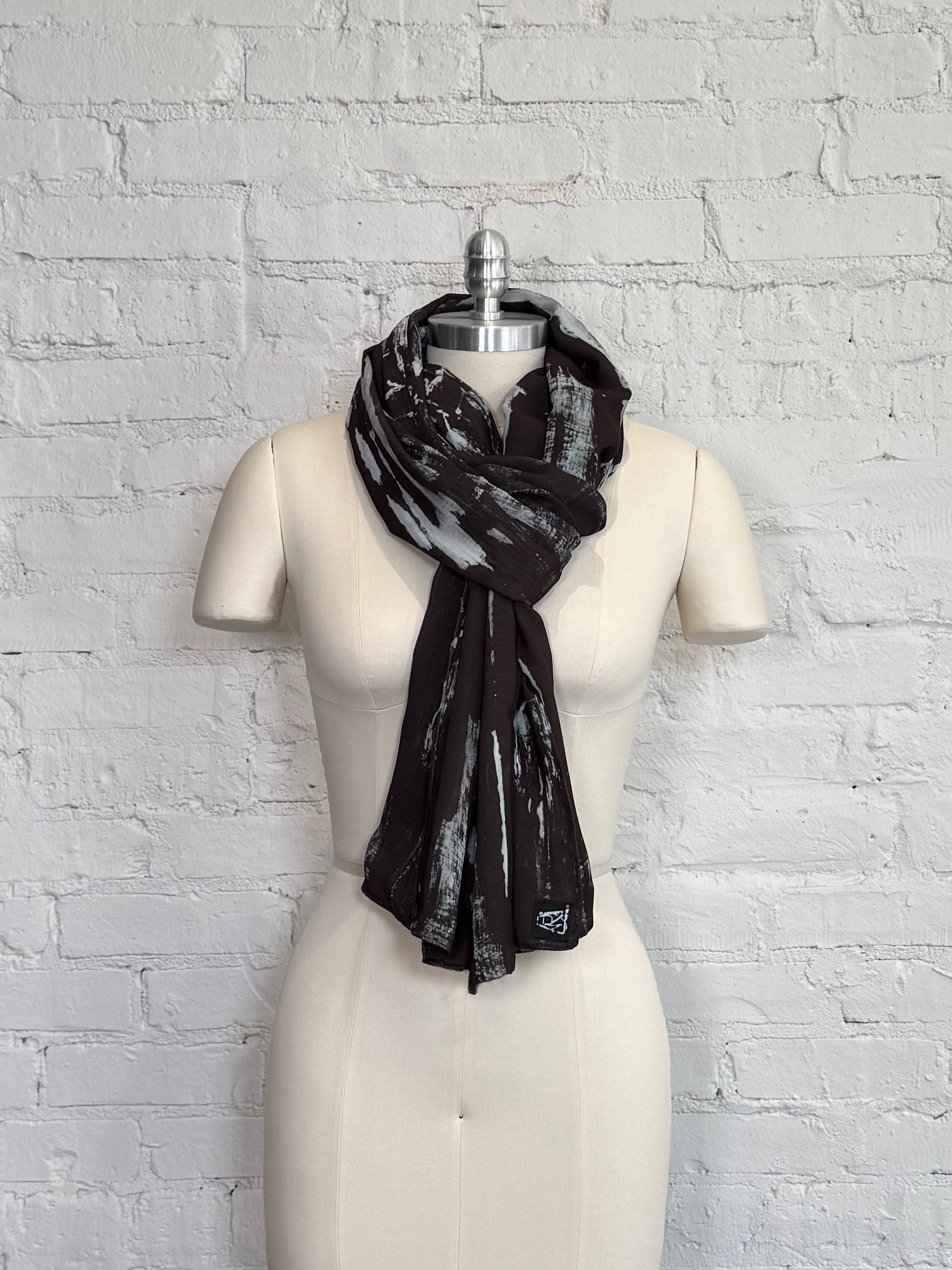 Midnight Bark Scarves