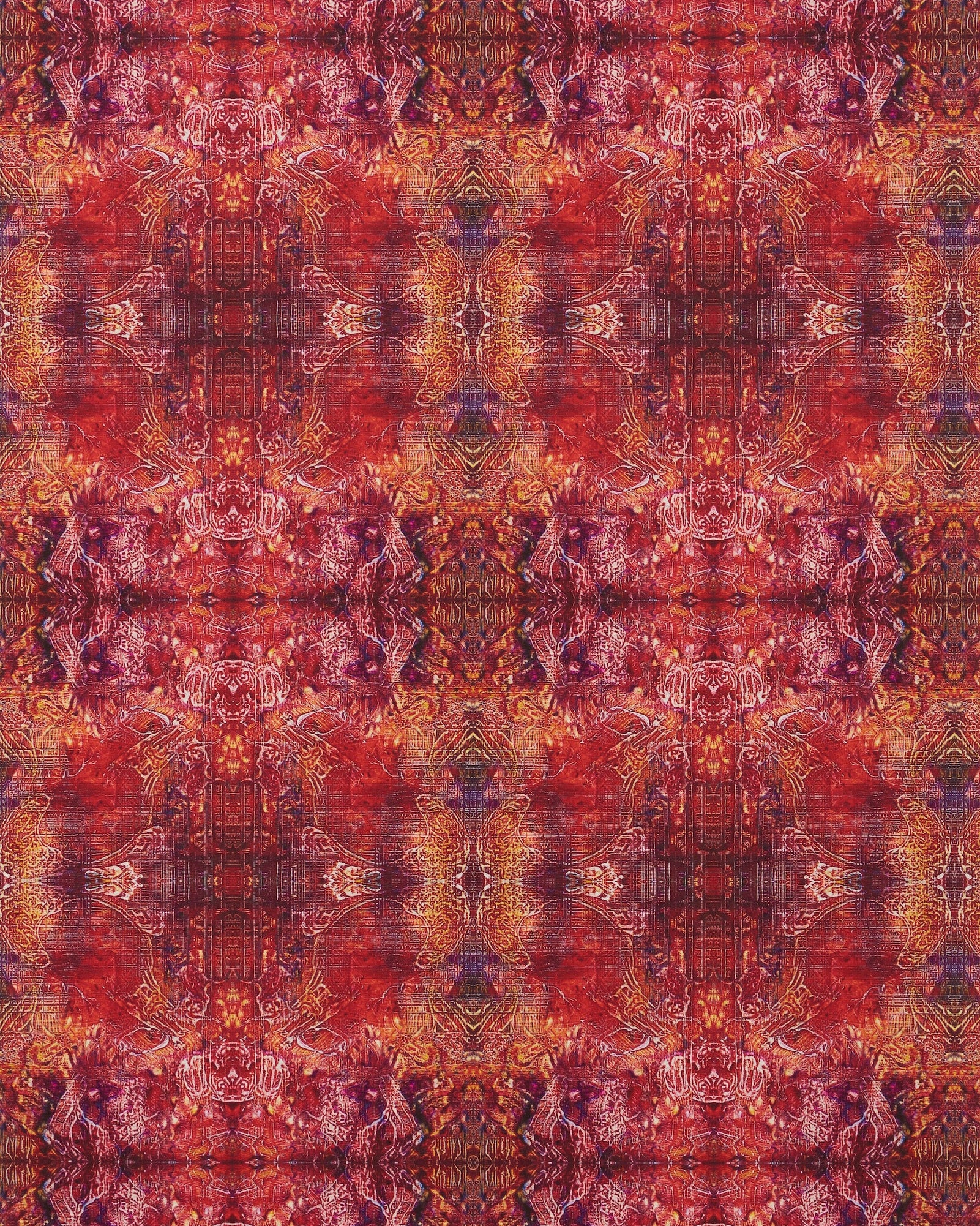 Red Nights Wallcovering