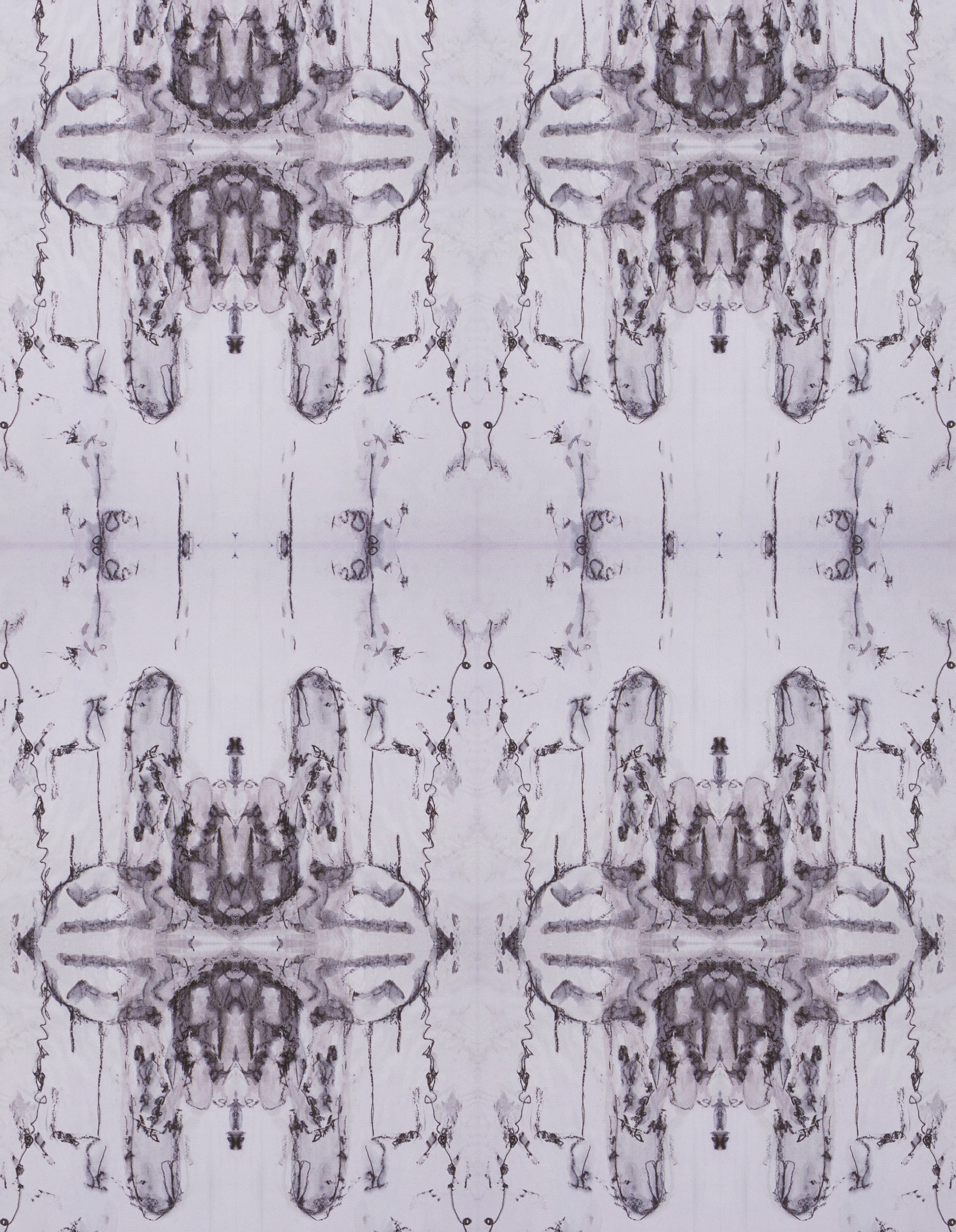 Sepia Flux Wallcovering