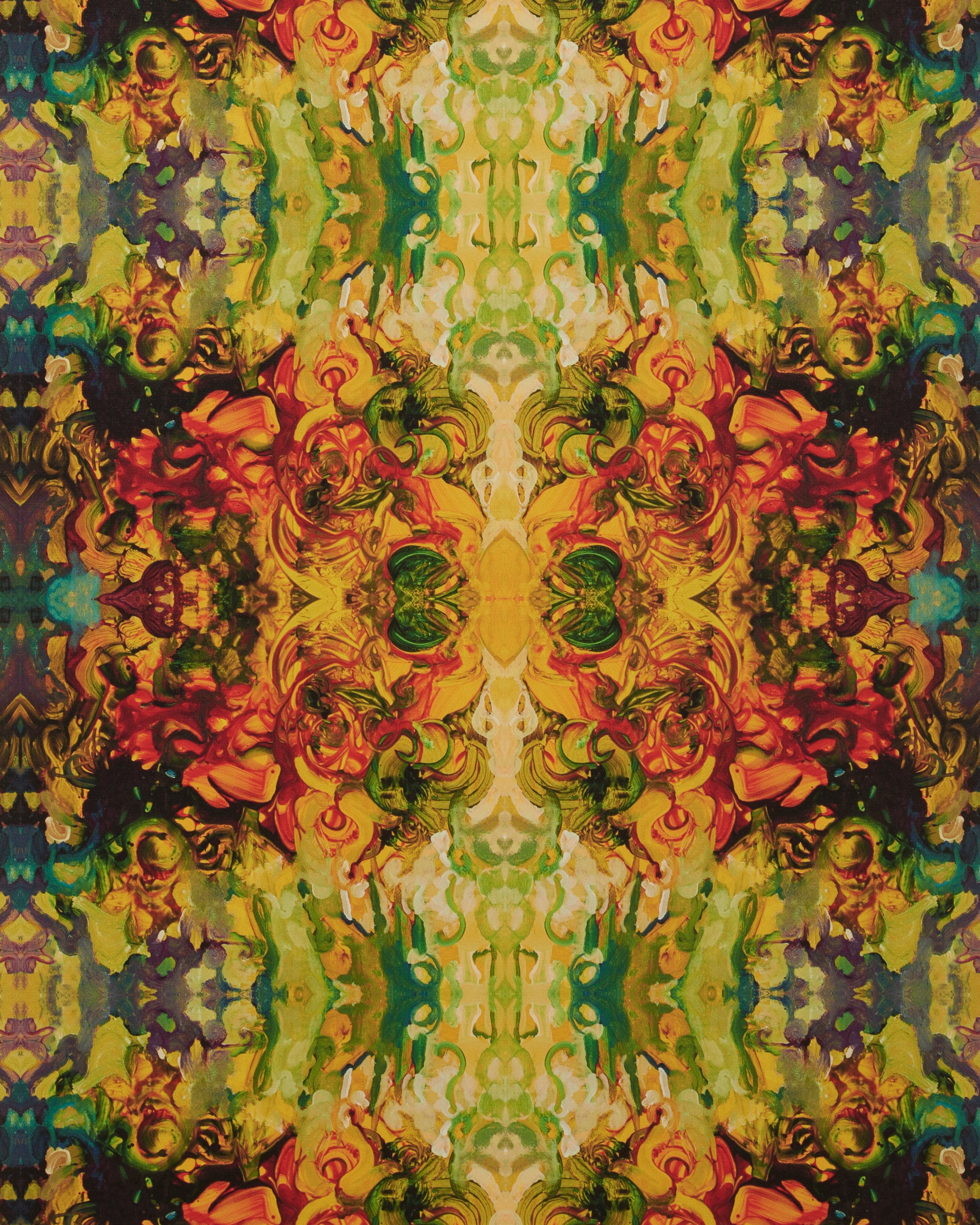 Yellow Dawn Wallcovering