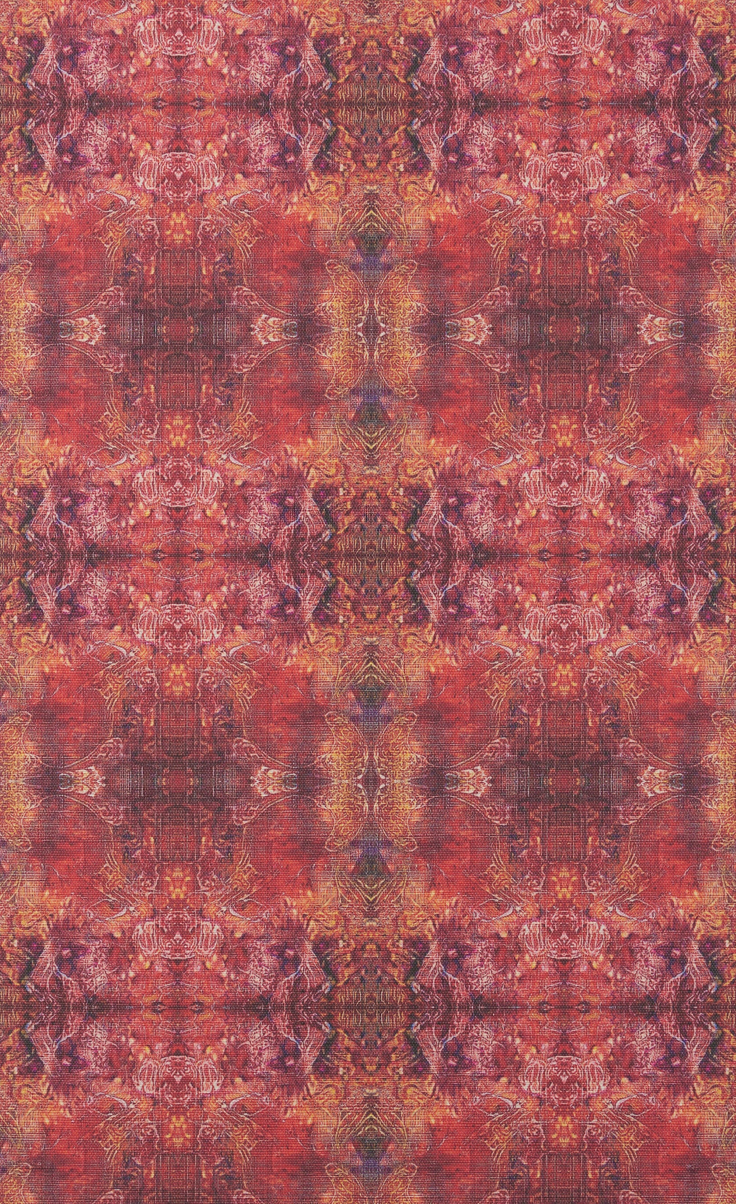 Red Nights Wallcovering